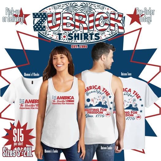 “America The Beautiful – Fighting for Freedom” Limited-Run Tee