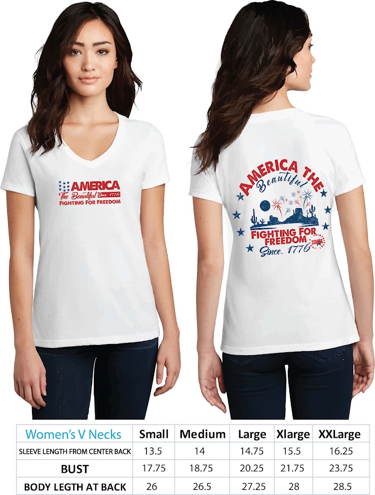 “America The Beautiful – Fighting for Freedom” Limited-Run Tee - Image 2
